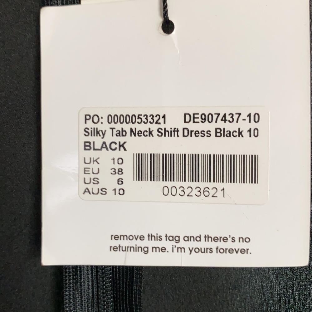 Missguided Sleeveless Sexy Little Black Dress Size 6 NWT - Picture 4 of 11